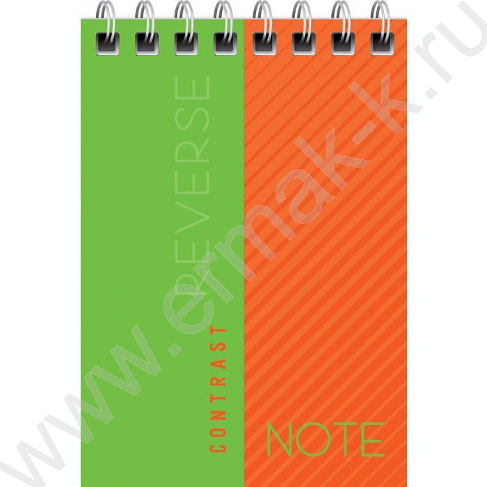 Блокнот  40л А7 спираль "Моноколор. Classic" ассорти | Фото 2