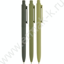 Ручка шар авт SoftClick.Verde синяя 0,7мм  ассорти | Фото 1