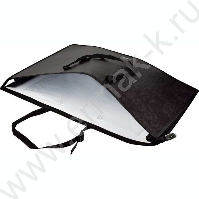 Папка д/чертежей и рисунков А2 пластик на молнии с ручками регулируемые по длине Выход есть | Фото 4