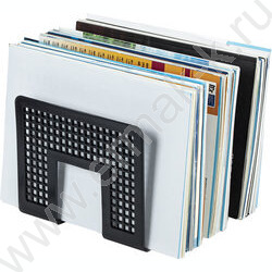 Лоток-сортер для бумаг "Office-Expert", 3 отделения, 207*212*168мм /черный | Фото 3