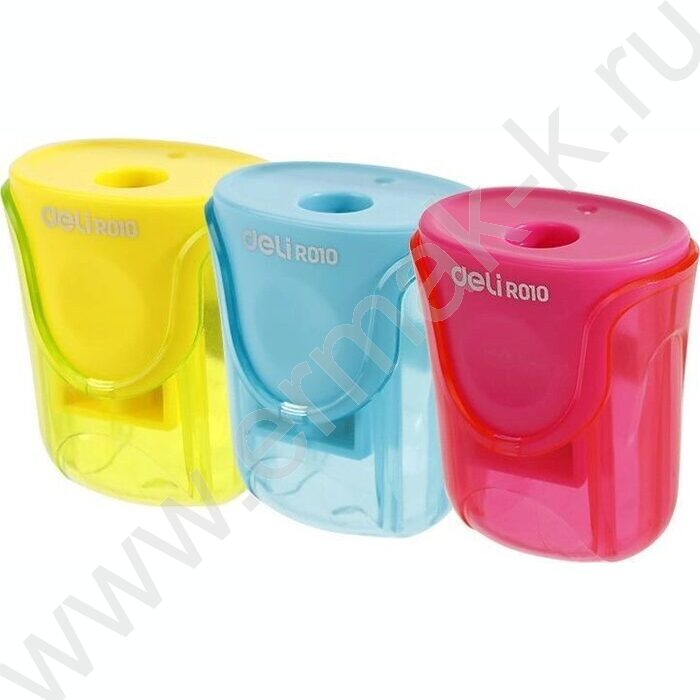 Точилка 1отв. пластик /ассорти, блистер | Фото 1