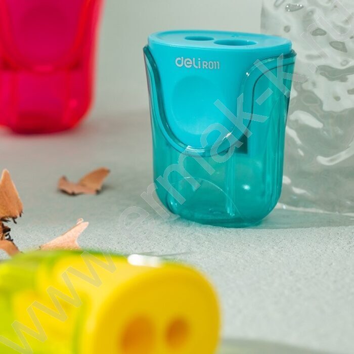 Точилка 2отв. пластик "U-touch" /ассорти | Фото 7