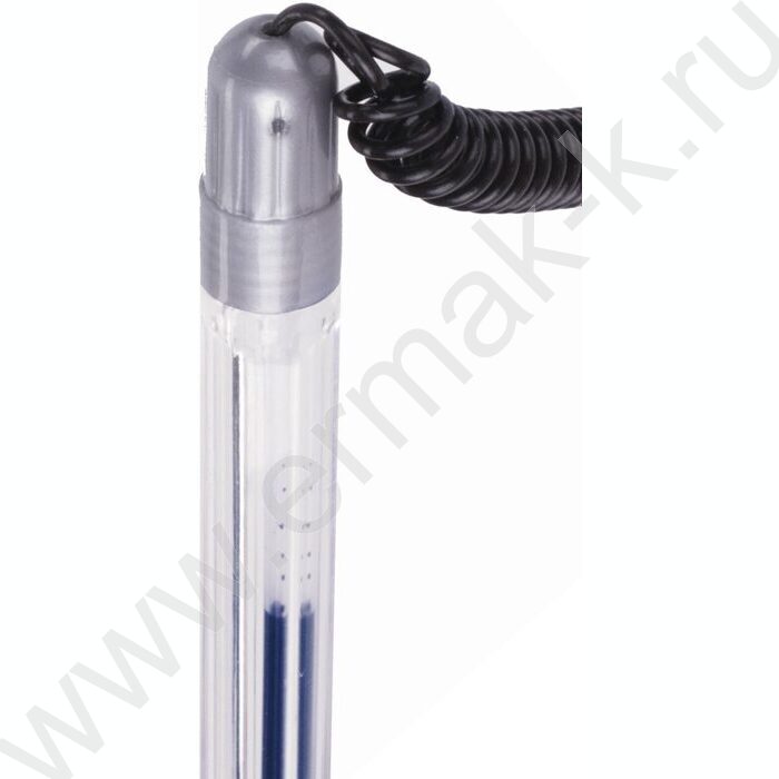 Ручка шар Counter Pen подставка/пружинка, корпус серебристый, 0,5мм | Фото 4