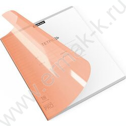 Тетрадь  18л линейка с пластиковой обложкой "Классика CoverPrо Neon" /оранжевый | Фото 2