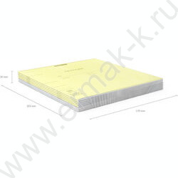 Тетрадь  18л линейка с пластиковой обложкой "Классика CoverPrо Neon" /желтый | Фото 5