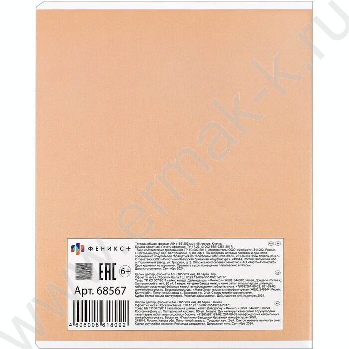 Тетрадь  48л клетка "Коллаж" /выб.ТВИН-лак/ ассорти | Фото 4