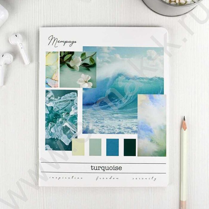 Тетрадь  48л клетка "Коллаж" /выб.ТВИН-лак/ ассорти | Фото 9