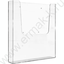 Карман настенный А4 210*297мм вертикальный, полистирол /2 штуки в упаковке. | Фото 1