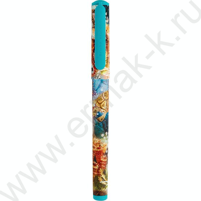 Ручка шар DreamWrite. Fauna синяя 0,7мм /корпус SOFT TOUCH,туба | Фото 2