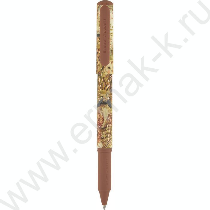 Ручка шар DreamWrite. Fauna синяя 0,7мм /корпус SOFT TOUCH,туба | Фото 4