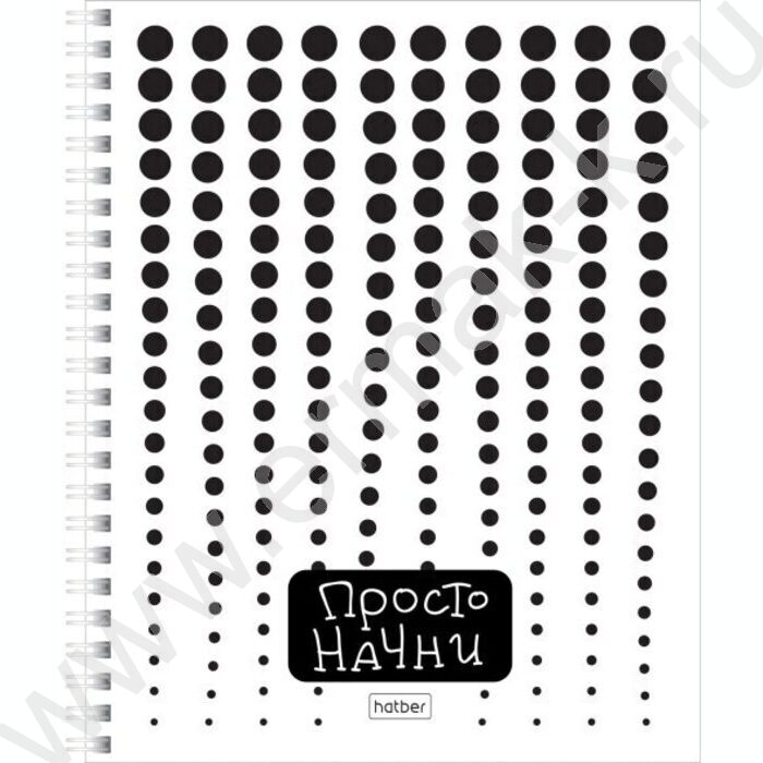Тетрадь  48л клетка/спираль "Просто" /глянец./ 4вида | Фото 4