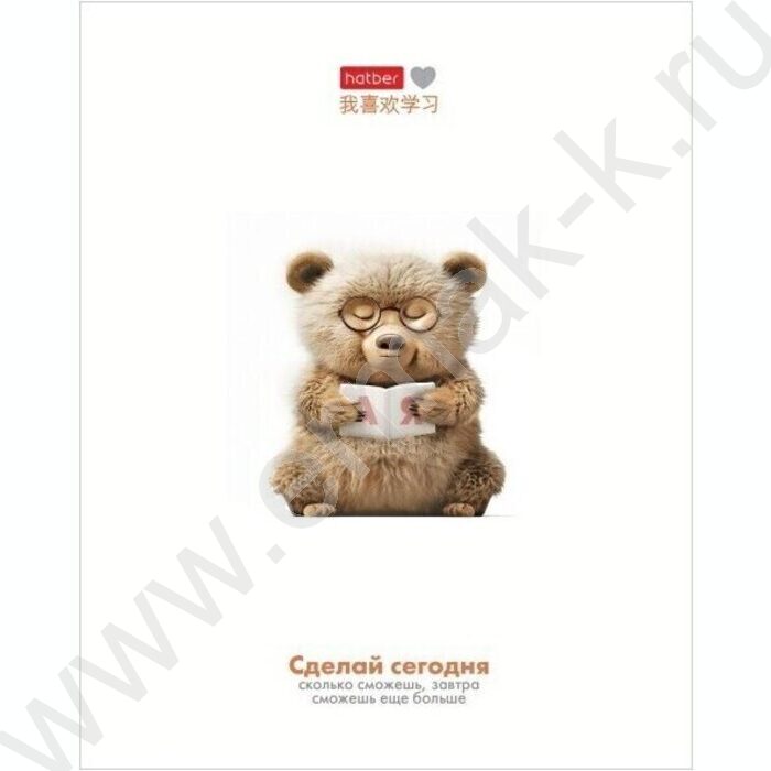 Тетрадь  48л клетка "Я люблю учиться" /мат.лам/ 5видов | Фото 2