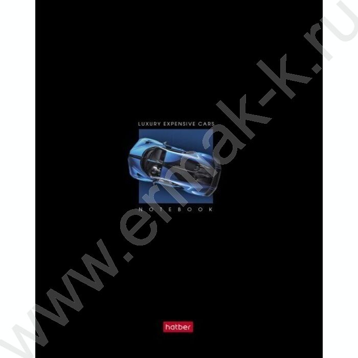 Тетрадь  48л клетка "Luxury expensive cars" /выб лак/ 5видов | Фото 1