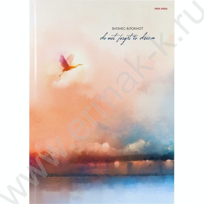 Бизнес-блокнот 200л А4 тв.обл "Полет журавля" /глянец/ | Фото 2
