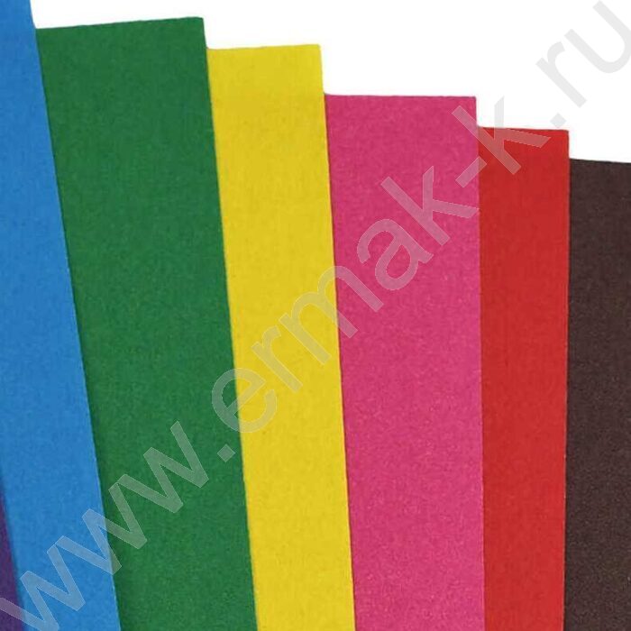 Бумага цв. двухсторонняя газетная А4 16л/ 8цв Котенок с сердечком | Фото 2