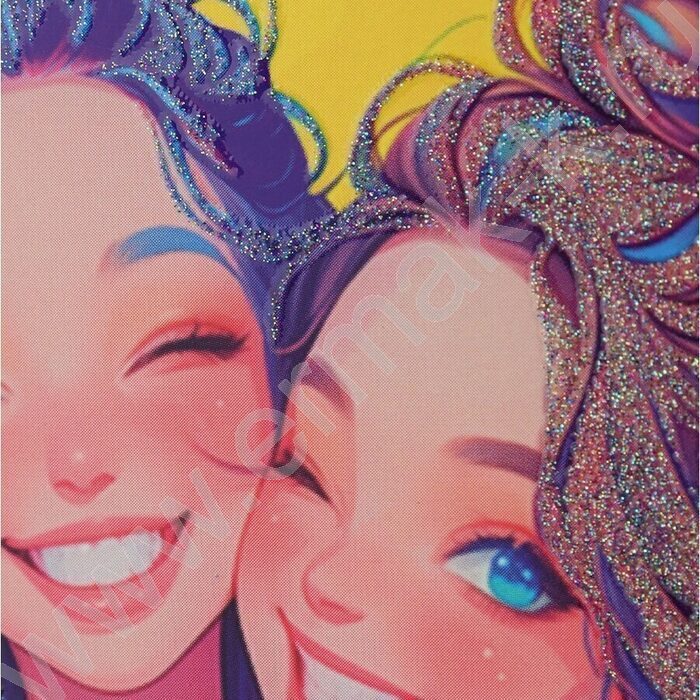 Дневничок д/девочек А5 64л "Весёлые подружки" тв.обл./блёстки/ | Фото 5