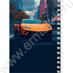 Зап. книжка 120л А6 спираль "Шикарные автомобили" ассорти | Фото 4