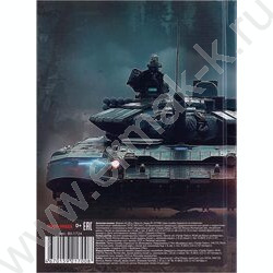 Зап. книжка  80л А5 тв.обл. "Танк-4" /глянец/лен/без линовки | Фото 4