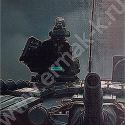Зап. книжка  80л А5 тв.обл. "Танк-4" /глянец/лен/без линовки | Фото 5