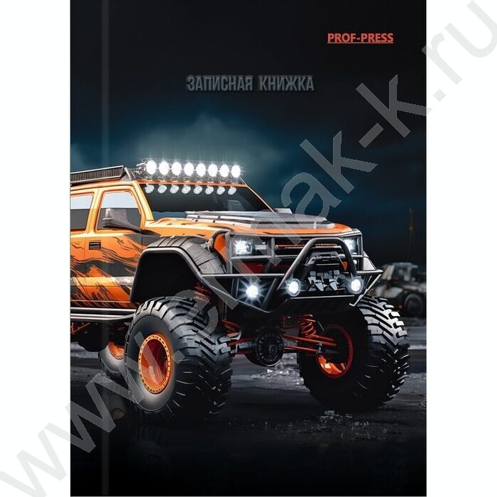 Зап. книжка  64л А7 тв.обл. "Большие колёса" /глянец | Фото 2