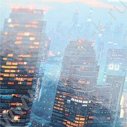 Зап. книжка  64л А7 тв.обл. "Огни современного города" /глянец | Фото 5