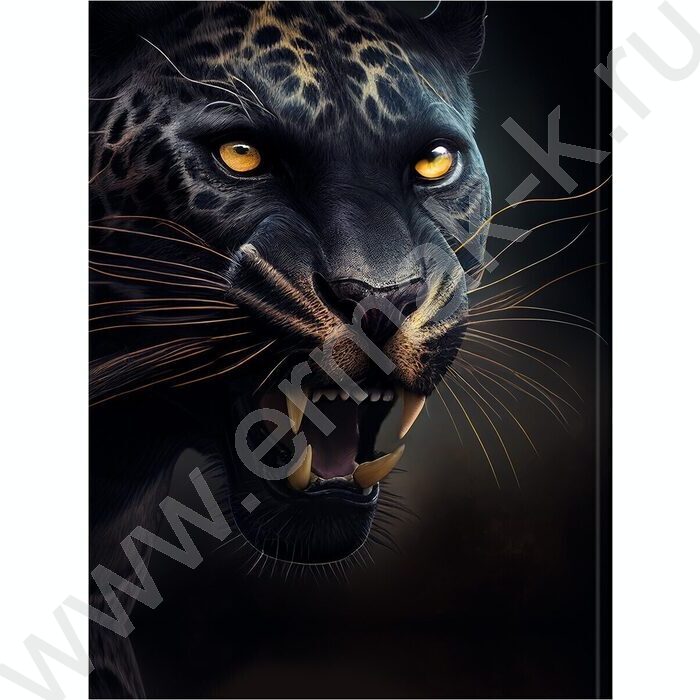 Бизнес-блокнот  80л А5 тв.обл "Дикий рёв" /глянец/ | Фото 4