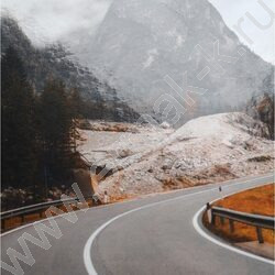 Бизнес-блокнот 160л А5 тв.обл "Горные вершины" /глянец/ | Фото 5
