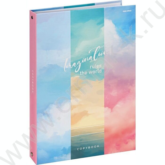 Тетрадь 120л А4 клетка/кольца "Разное небо" | Фото 1