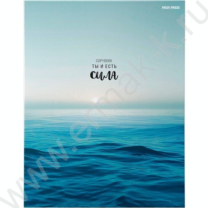 Тетрадь 100л клетка/кольца "Сила океана" | Фото 2