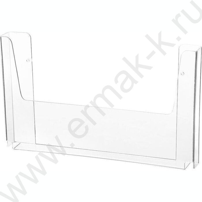 Карман настенный А4 190x300x32мм горизонтальный акрил | Фото 1
