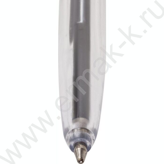 Ручка шар "Line" 1мм, синяя, линия 0,5мм, корпус прозрачный | Фото 4