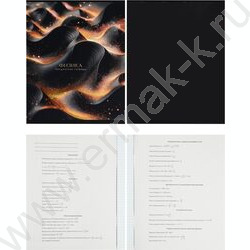 Тетрадь предметная 48л Набор 12шт "Black&Gold" ассорти х.фол,софт-тач,выб.л | Фото 5