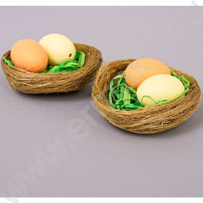 Гнездо с яйцами 5,5см 2 шт/уп | Фото 1