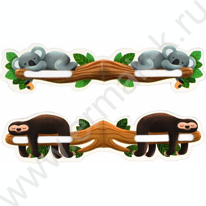 Закладки магнитные "Ленивец и коала" набор 2шт | Фото 3