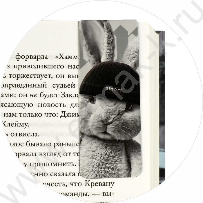 Закладки магнитные "Звери в шапочках" набор 2шт | Фото 5