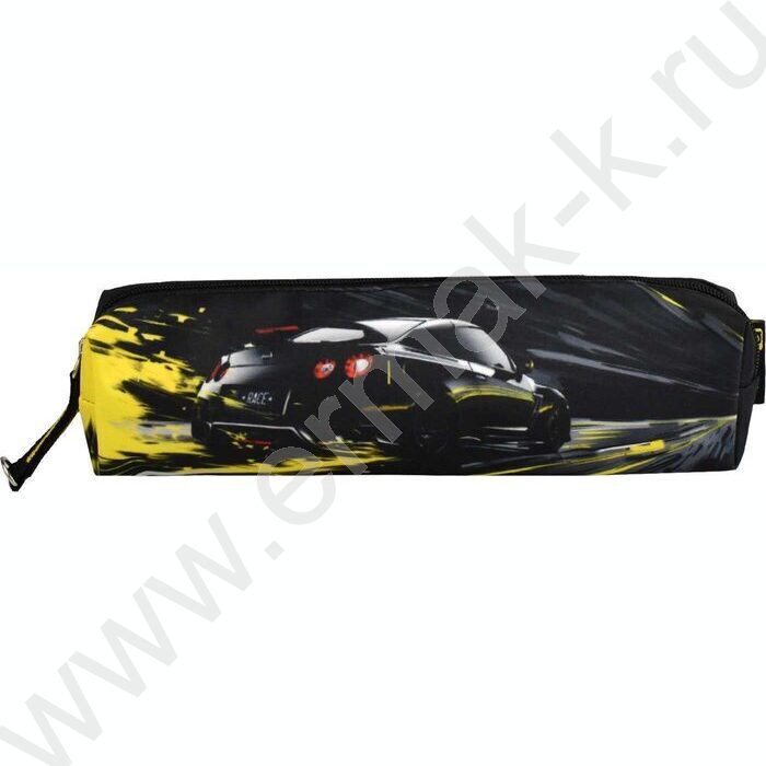 Пенал школьный микрофибра на ПВХ-основе молния "Лазерный болид" | Фото 2