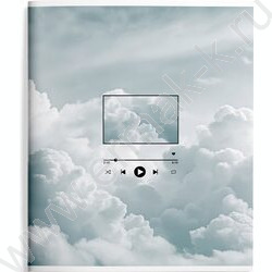 Тетрадь  48л клетка "SOUND CLOUD" /мел.карт., двойная обложка, soft touch /ассорти | Фото 4