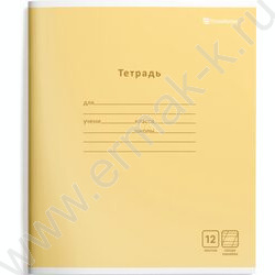 Тетрадь  12л линейка косая "Монотонные увета" /лак/ 4вида | Фото 2