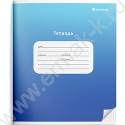 Тетрадь  18л клетка "Градиент" /лак/ 4вида | Фото 2