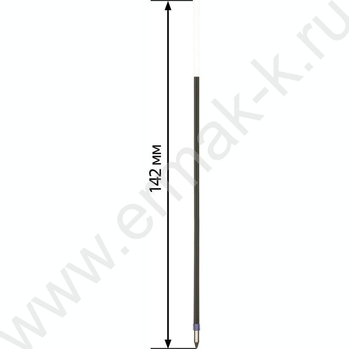 Стержень шар 142мм синий 0,7мм | Фото 3