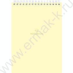 Блокнот  40л А5 спираль "Пастельные оттенки" ассорти | Фото 2