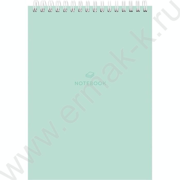 Блокнот  40л А5 спираль "Пастельные оттенки" ассорти | Фото 3