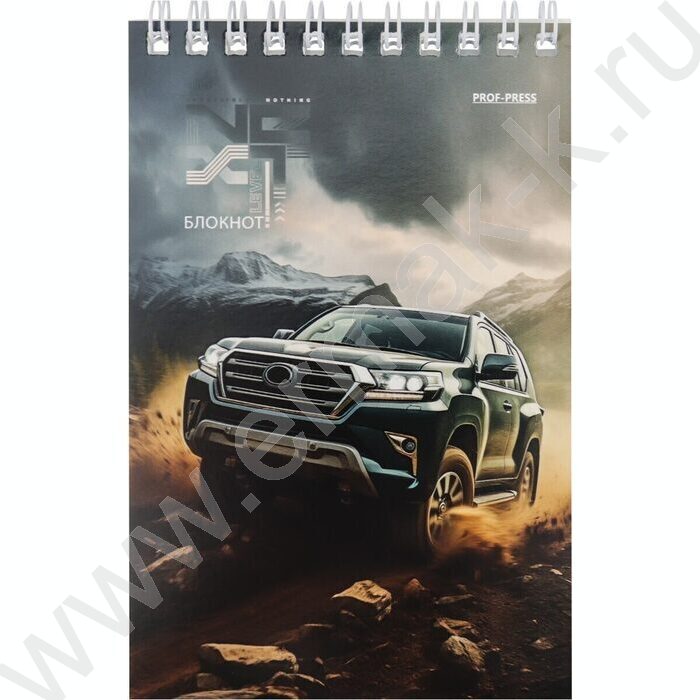 Блокнот  40л А6 спираль "Авто и природа" ассорти | Фото 2
