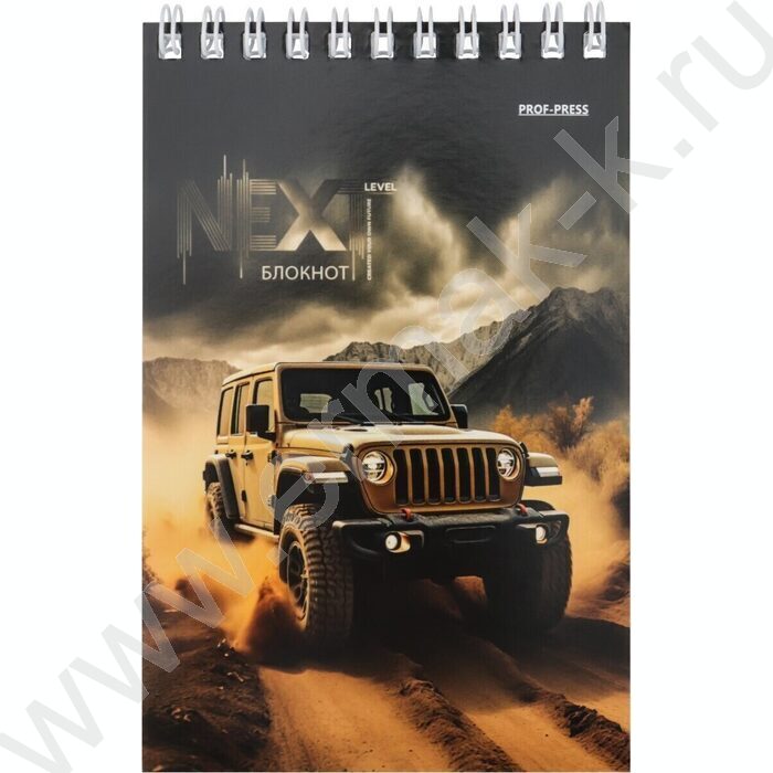 Блокнот  40л А6 спираль "Авто и природа" ассорти | Фото 5