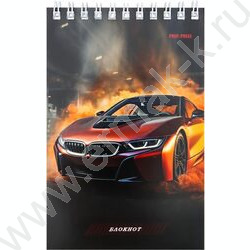 Блокнот  40л А6 спираль "Премиальное авто" ассорти | Фото 5