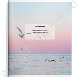 Тетрадь  48л А5+ клетка "Напоминание тебе" /мел. карт., твин-лак /4вида | Фото 4