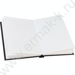 Зап. книжка  88л А6 тв.обл. "Контрастная классика" /мат.лам/резинка/в точку | Фото 3