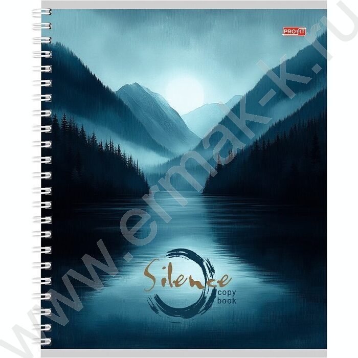 Тетрадь  48л клетка/спираль "Водный пейзаж" ассорти | Фото 3