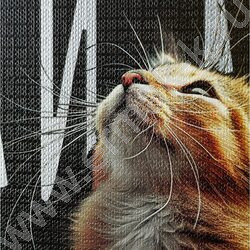 Тетрадь  96л клетка "Котики и надписи" /лён/серебро/ ассорти | Фото 6