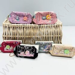 Кошелек 10*6*4см. PVC /ассорти, mix 6 цветов | Фото 2